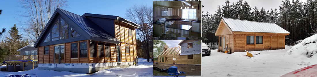 Log Cabin Kit for sale in Wisconsin