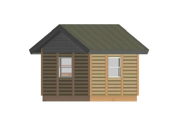 Bunk Room Log Cabin Model