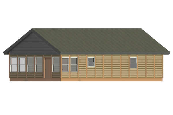 Crane Log Cabin Model