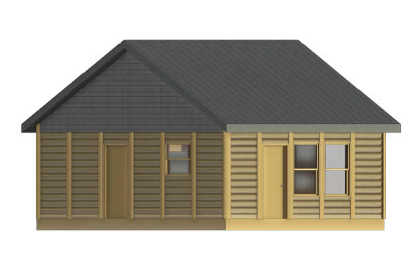 Greeb Log Cabin Model
