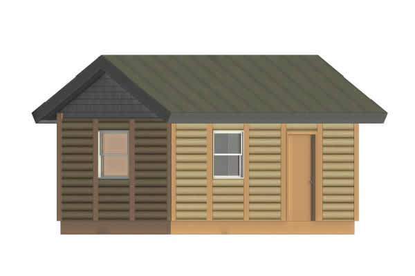 Guest Log Cabin Model