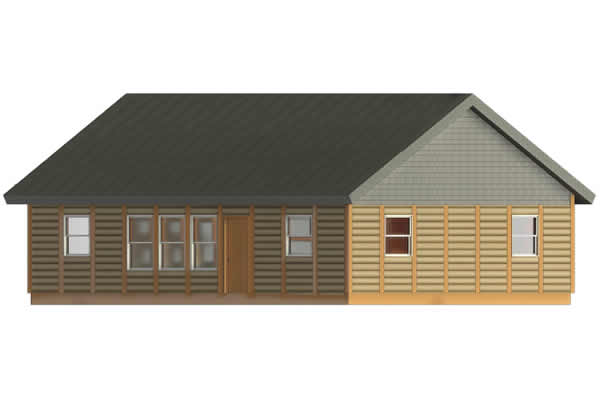 Mallard Log Cabin Model