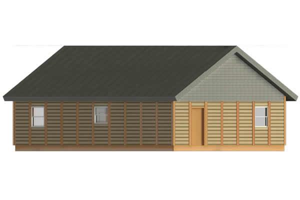 Mallard Log Cabin Model