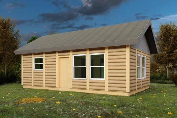 Pintail Log Cabin Model