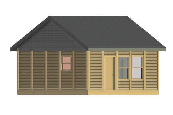 Widgeon Log Cabin Model